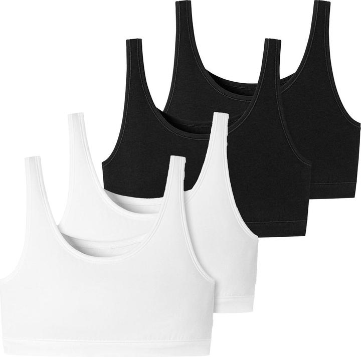 Immagine prodotto Schiesser Bustier in cotone organico 95/5 (34, confezione da 4)