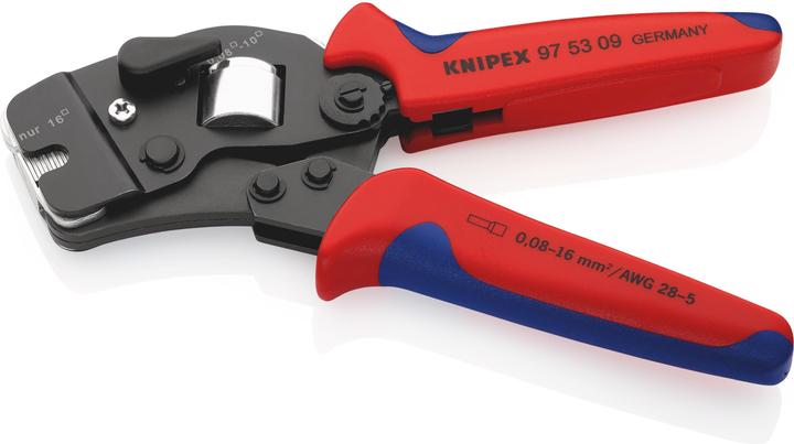 Image du produit Knipex Pince à sertir auto-ajustable pour embouts de câble (190 mm)