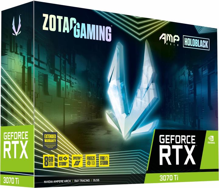 Actual product image Zotac GeForce RTX 3070 Ti AMP Holo (8 GB)