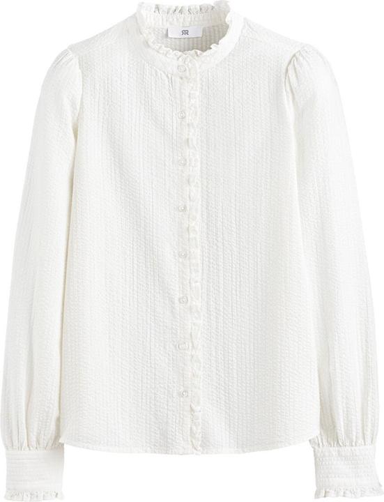 Immagine prodotto La Redoute Collections Camicetta a maniche lunghe con collo a balze (44)