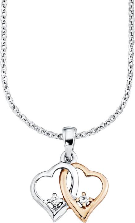 Immagine prodotto Amor cuore (Argento, Zirconia)