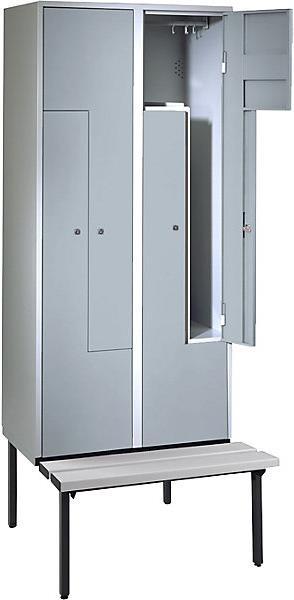 Image du produit Vestiaire Z avec banc (80 cm, 214 cm)