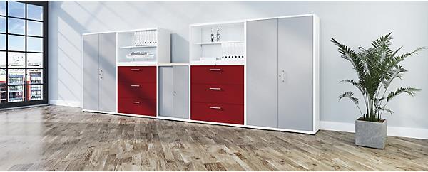 Actual product image Mauser Cabinet combination with sliding doors