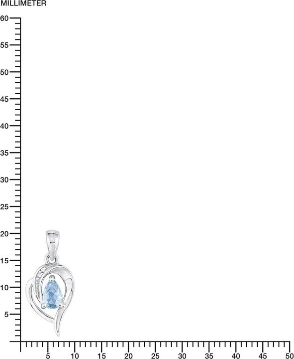 Immagine prodotto Amor Collana (Argento, Zirconia, 45 cm)