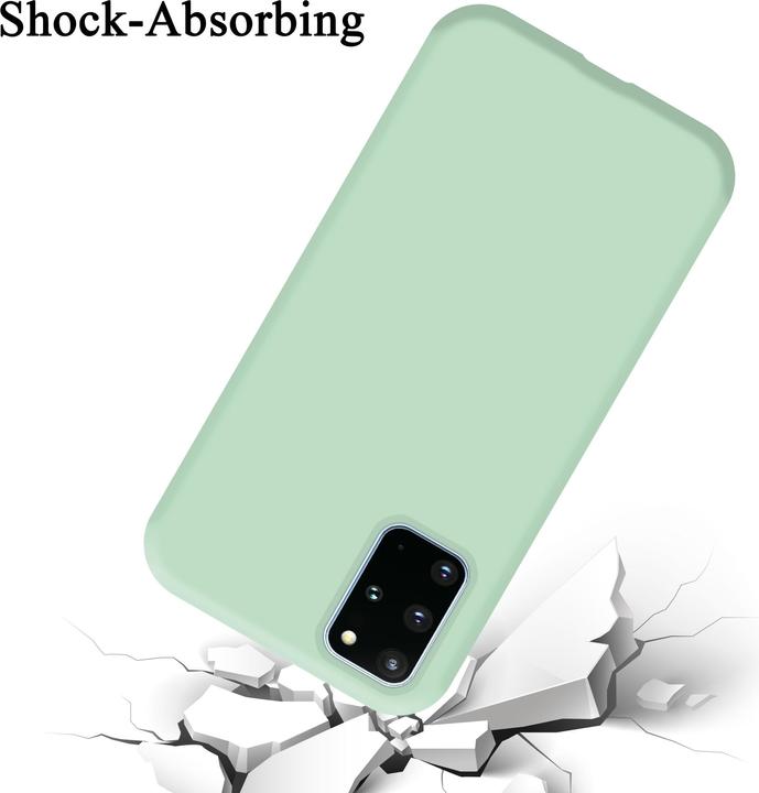 Actual product image Cadorabo TPU Liquid Silicone Case Cover (Samsung Galaxy S20+)