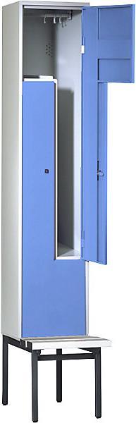 Actual product image Z wardrobe with bench (40 cm, 214 cm)