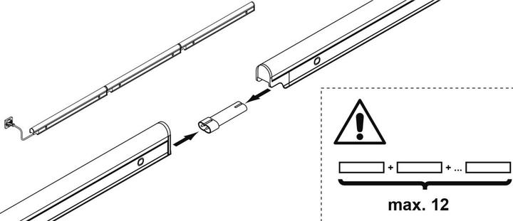 Produktbild L&S LED Anbauleuchten Snite 230 V (890 lm)