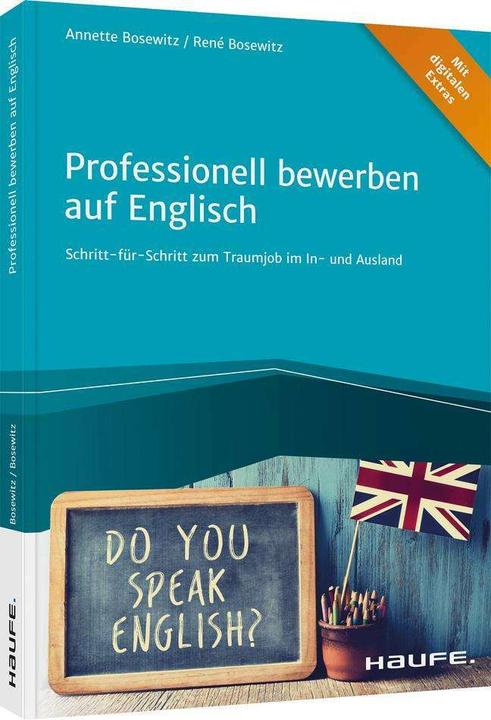 Immagine prodotto Professionell bewerben auf Englisch (Tedesco, Annette Bosewitz, René Bosewitz, 2021)
