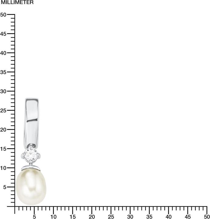 Immagine prodotto Amor Perle (Zirconia, Argento, Perla sintetica)