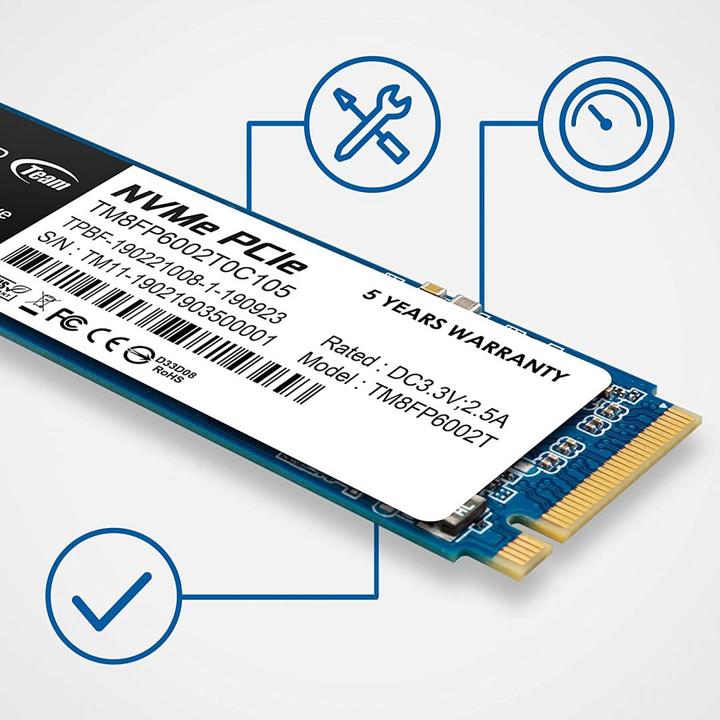 Produktbild Team Group MP33 (256 GB, M.2 2280)