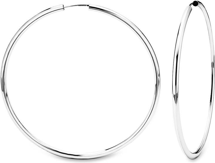 Actual product image Amor Hoops (Silver)