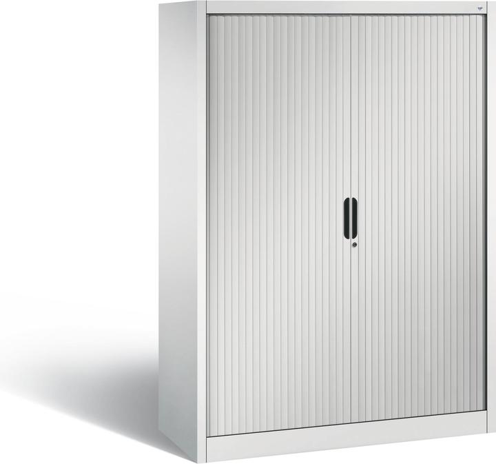 Actual product image C+P Roller shutter cabinet with horizontal blind (120 x 42 x 166 cm)