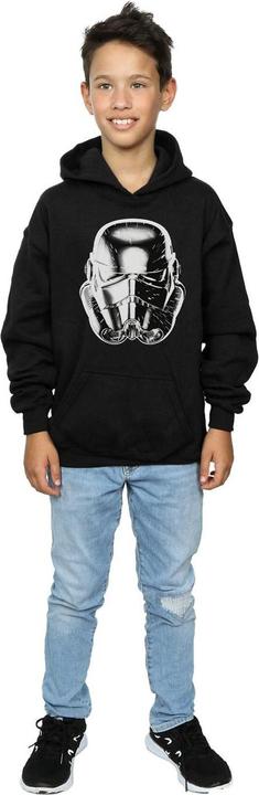 Produktbild Star Wars Stormtrooper Warp Speed Helmet Kapuzenpullover Jungen (152, 158)