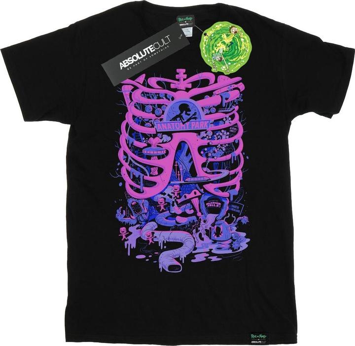 Actual product image Rick And Morty Mens Anatomy Park T-Shirt (M)