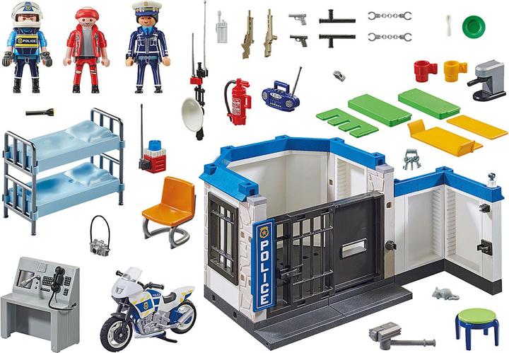 Produktbild Playmobil Polizei: Flucht aus dem Gefängnis (70568, Playmobil City Life)