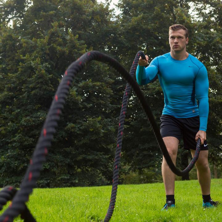 Actual product image Tunturi Battle Rope Cross Training Rope (12m)