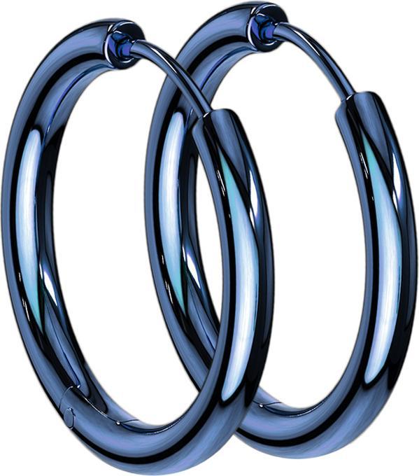 Produktbild Star Piercing Ohrring blau (ohne Messing, Chirurgenstahl 316L)
