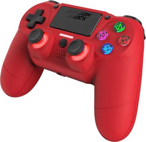 Immagine prodotto DragonShock Controller Mizar Wireless rosso PS4 (PS4)