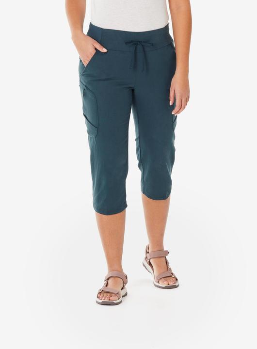 Quechua 3/4 Wanderhose Damen - NH500 blau (L)