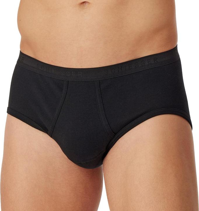 Actual product image Schiesser 4-pack Original Classics Fine Rib Sports Briefs / Underpants (3XL, pack of 4)