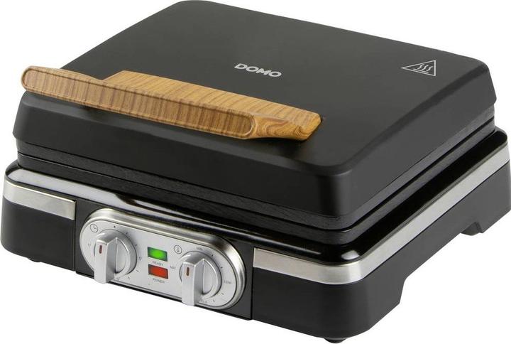 Produktbild Domo WAFFELEISEN – INKY BLACK Waffeleisen Schwarz