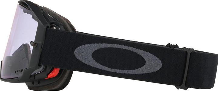 Actual product image Oakley Airbrake bike goggles (black gunmetal, prizm low light)