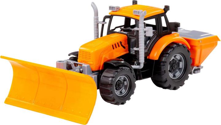 Immagine prodotto Polesie Trattore Cavallino con spazzaneve giallo, scala 1:32