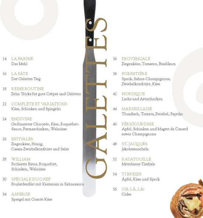 Image du produit Crêpes & Galettes (Allemand, Hervé Kerourédan, 2016)