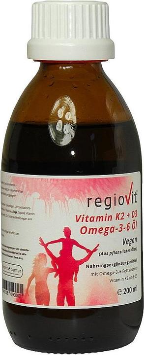 Produktbild Regiovit Activate Vitamin K2 + D3 Omega 36 Öl (1 Stück, Flüssigkeit)