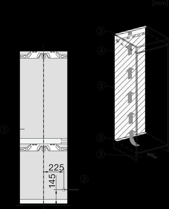 Actual product image Miele KFN 7764 C (254 l)