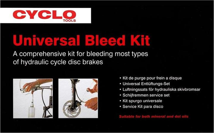 Immagine prodotto Cyclo-Tools Unisex - Kit spurgo freni adulto universale, nero-nero, 90x140x13mm