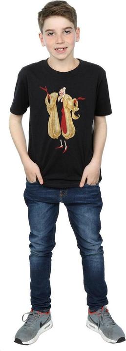 Actual product image Disney Boys 101 Dalmatians Classic Cruella De Vil T-Shirt (152, 158)