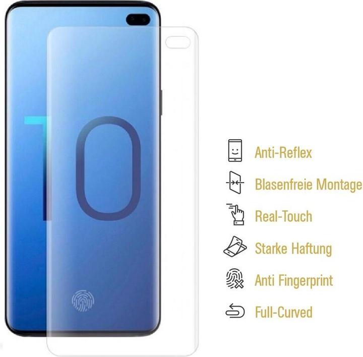 Produktbild Protectorking 3x Premium Displayschutzfolie Matt Entspiegelt (3 Stück, Samsung Galaxy S10+)
