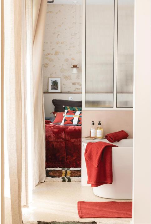 Image du produit VIVARAISE tapis de bain uni enzo (54 x 64 cm)