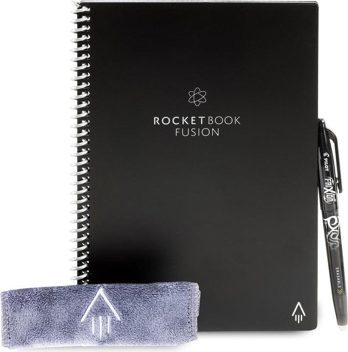 Rocketbook Fusion (A5, Gepunktet, Liniert, Harter Einband)