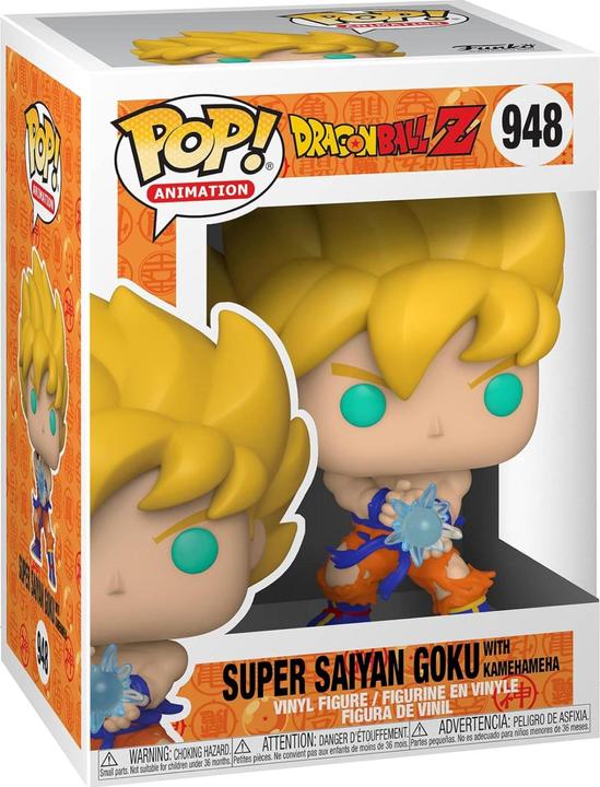 Actual product image Funko Pop! Dragon Ball Z : SS Goku with Kamehameha Wave