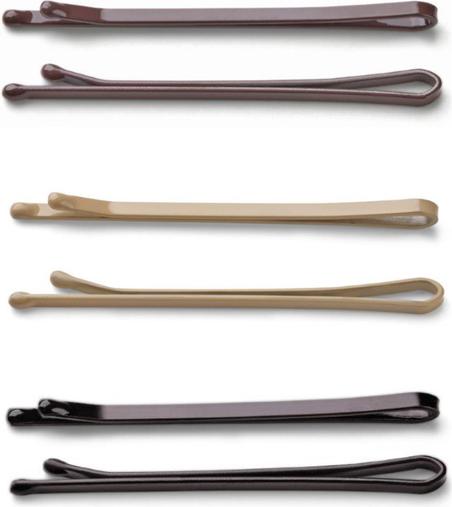 Actual product image Trisa Hair clips smooth lacquered 55mm blond 250 pcs. (250 pcs.)