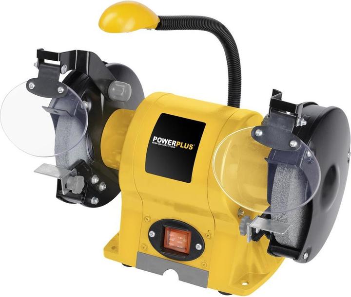 Powerplus POWX1230 Tischschleifer 350W | Elektroschleifer D 150 mm (350 W)