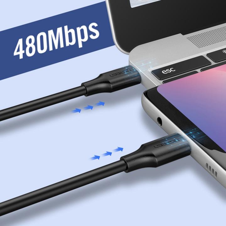 Actual product image Ugreen USB C – USB C (1.50 m, USB 2.0)