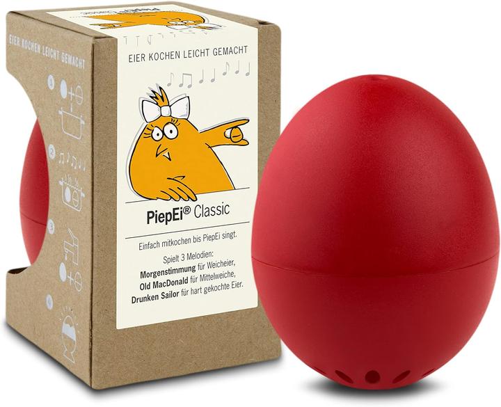 PiepEi Singing egg timer Classic red