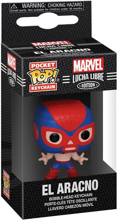 Produktbild Funko Portachiavi Pop! Marvel Lucha Libre : Spider-Man