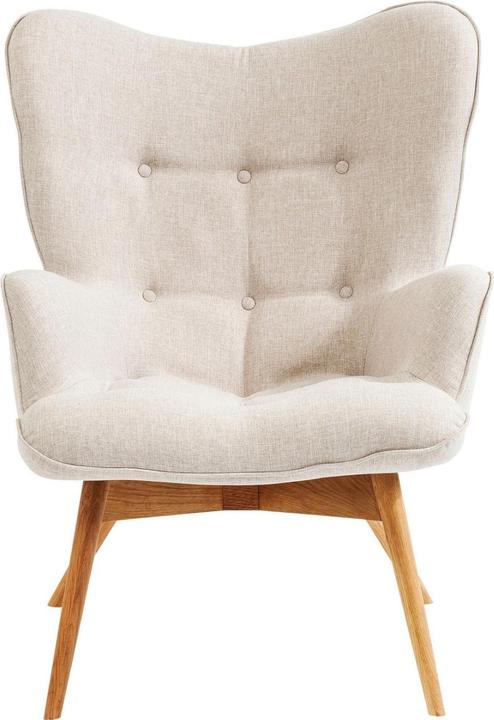 Image du produit Kare Design Fauteuil Vicky écru