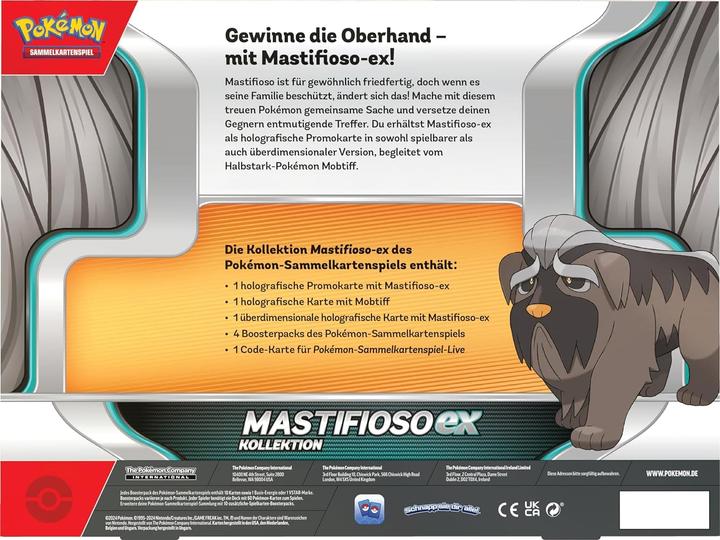 Produktbild Pokémon P-EN Mabosstiff ex Box (Englisch, Box Set & Collection)
