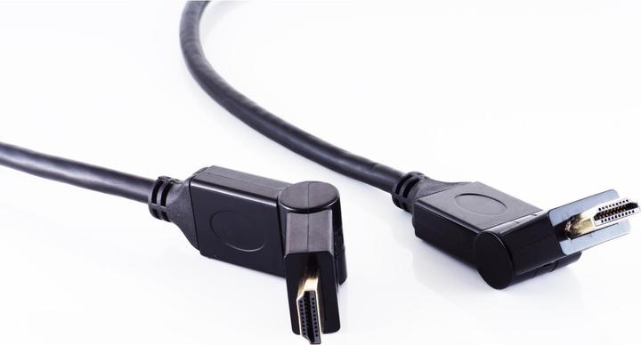 Produktbild Shiverpeaks Monitorkabel 2 x HDMI Typ A-Stecker winkelbar, 1.3b, 1,5 m (22221396) (1.50 m, HDMI)