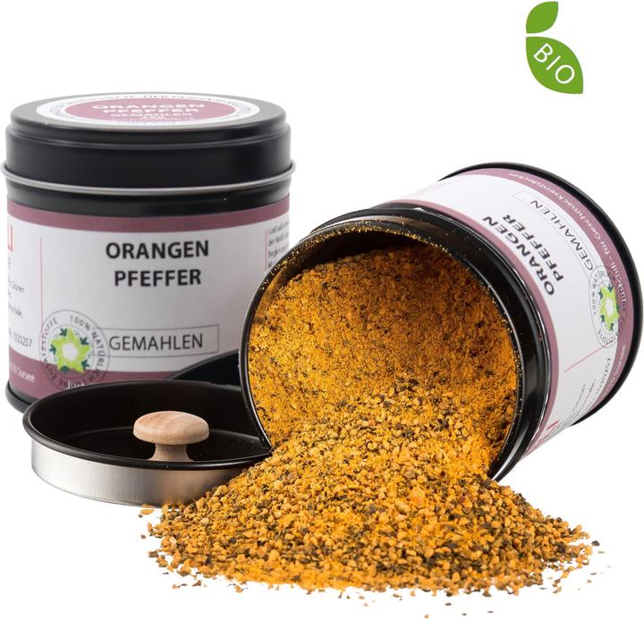 Produktbild Justchili Bio Orangen Pfeffer gemahlen (75 g)