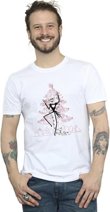 Produktbild Disney The Nightmare Before Christmas Tree Pink TShirt (5XL)