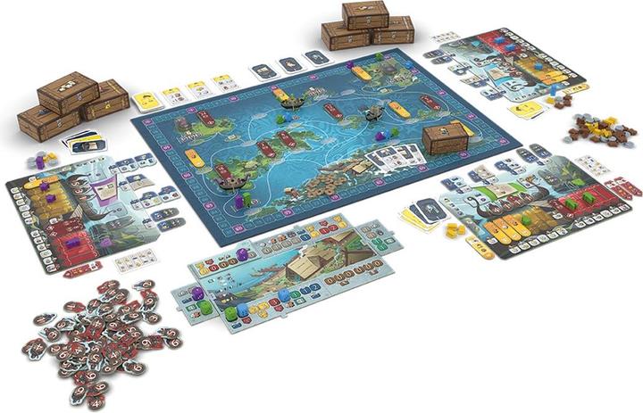 Produktbild Hans im Glück Karvi, Brettspiel für 2-4 Spieler, ab 12 Jahren (DE-Ausgabe) (Deutsch)
