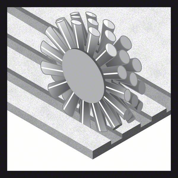 Produktbild Bosch Professional Zubehör PRO Stainless Steel clean Kegelbürste, 100 x 0,35 mm, Gewinde (P100)