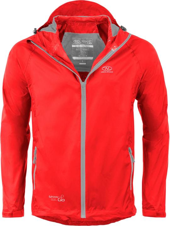 Immagine prodotto Highlander Giacca Stow & Go Red Packaway - Xs (XS)