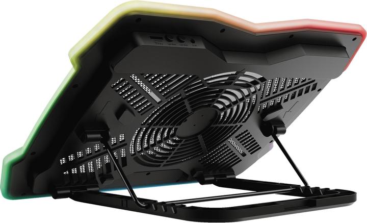 Produktbild Trust GXT 1126 AURA Multicolour-Illuminated Laptop Cooling Stand